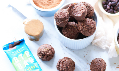 Black Bean Gluten-Free Protein Brownie Bites