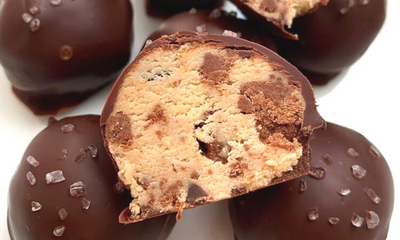 Low Sugar Protein Cookie Dough Balls