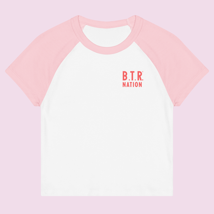 "Certified Snacker" Baby Raglan Tee