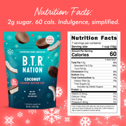 WINTER LIMITED EDITION DARK CHOCOLATE COCONUT CUP