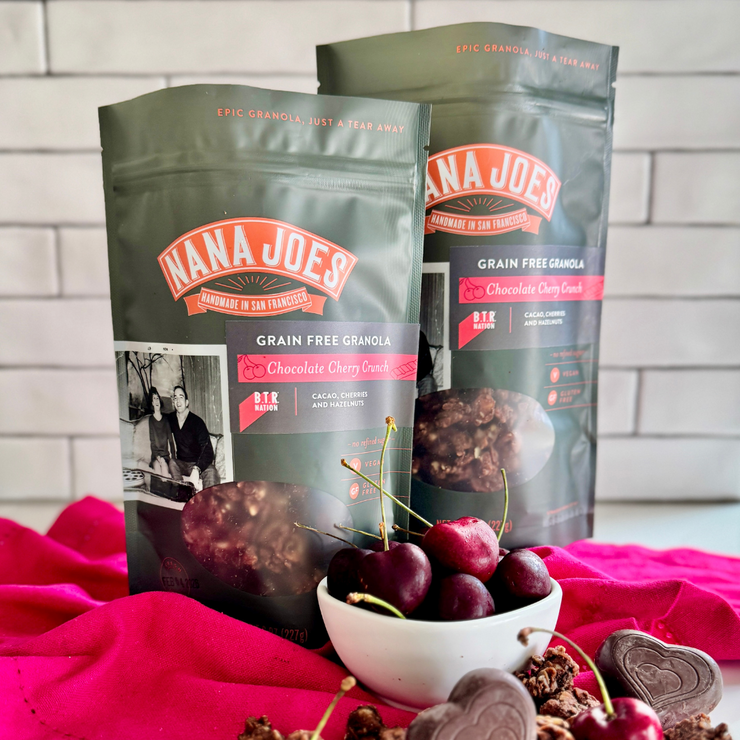 LIMITED QUANTITIES: GRAIN-FREE CHOCOLATE CHERRY CRUNCH GRANOLA (1 BAG)